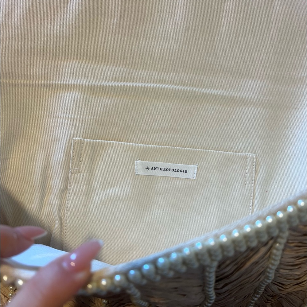 Antropologie boho pearl purse